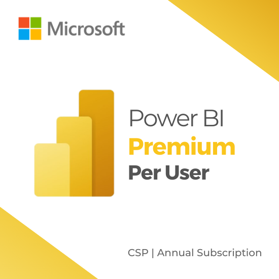 Power BI Premium 5 User for 1 Year [Subscription]